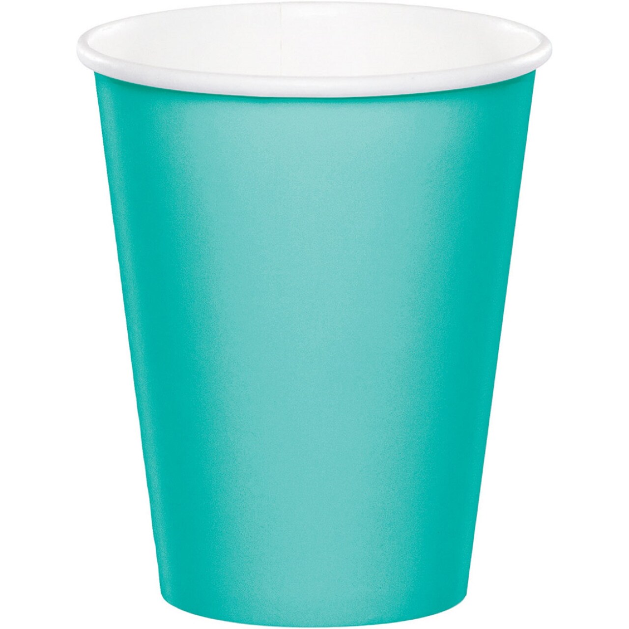 Party Central Club Pack of 240 Teal Blue Disposable Plastic Drinking Party Tumbler Cups 9 oz.